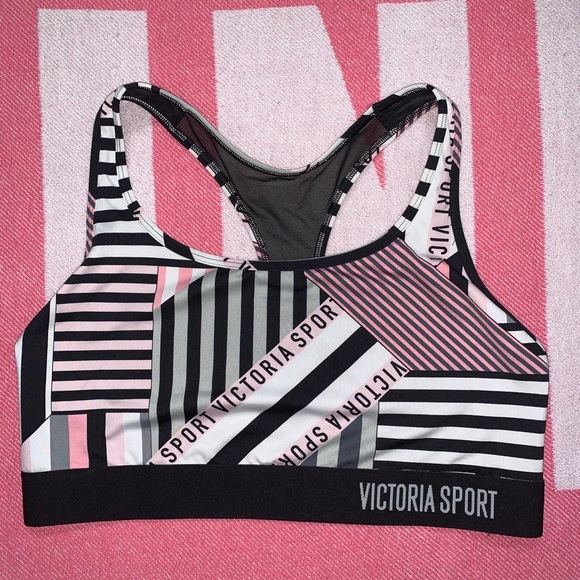 Victoria's Secret Other - NWT VSX The Player Striped Racerback Sports Bra